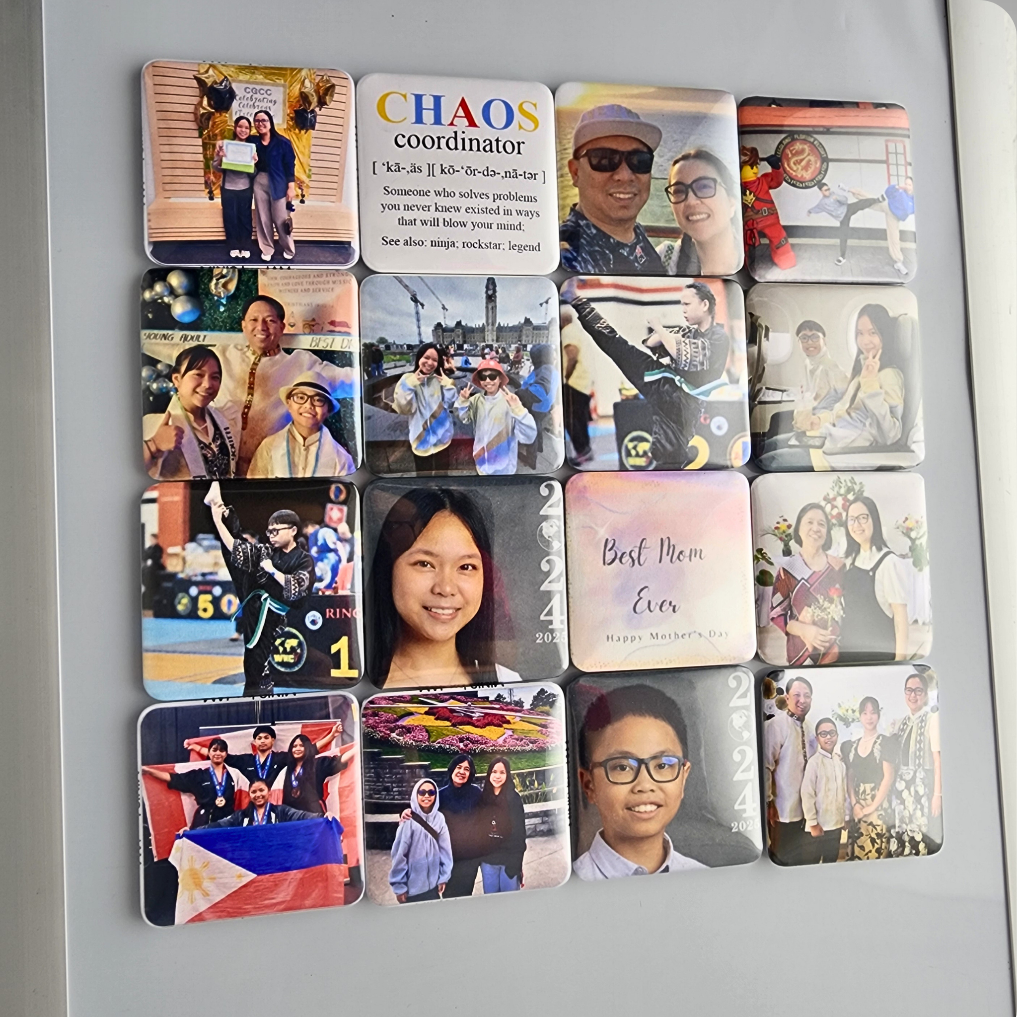 2in Square Magnet